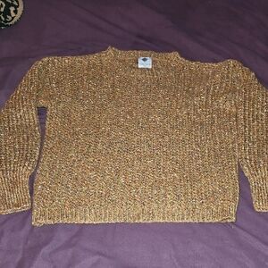 Like love Small Knit Pullover Sweater in Warm Tones